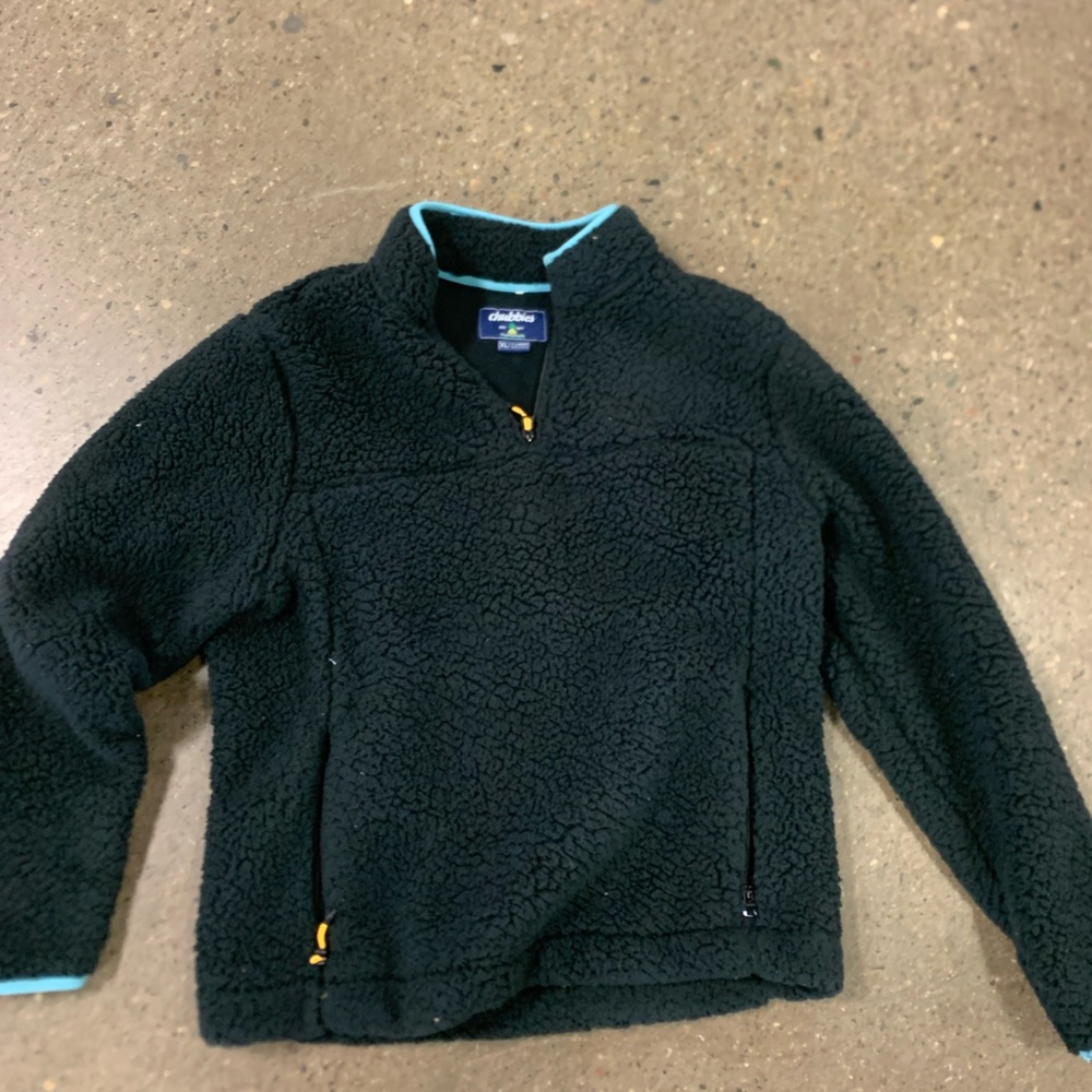 Super Comfy Chubbies Fleece Quarter Zip (Size XL)